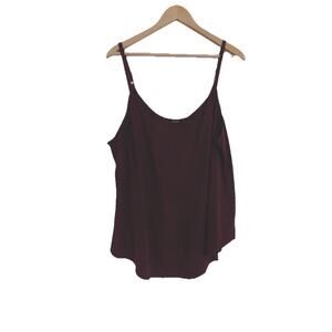 Torrid camisole dark plum size 14